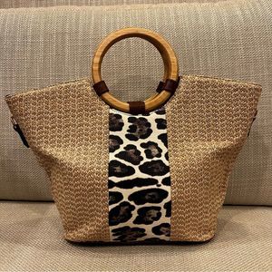 Jen & Co. Cow Print Bag